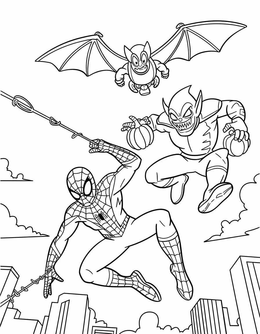 Spider-Man vs Green Goblin